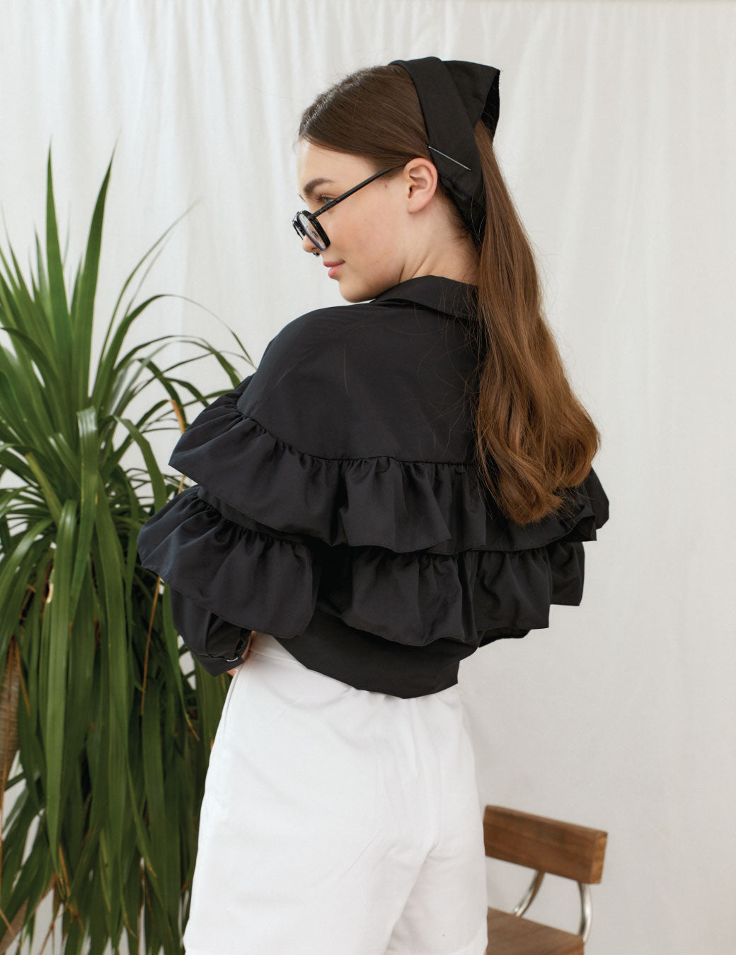Zinnia Shirt - Black