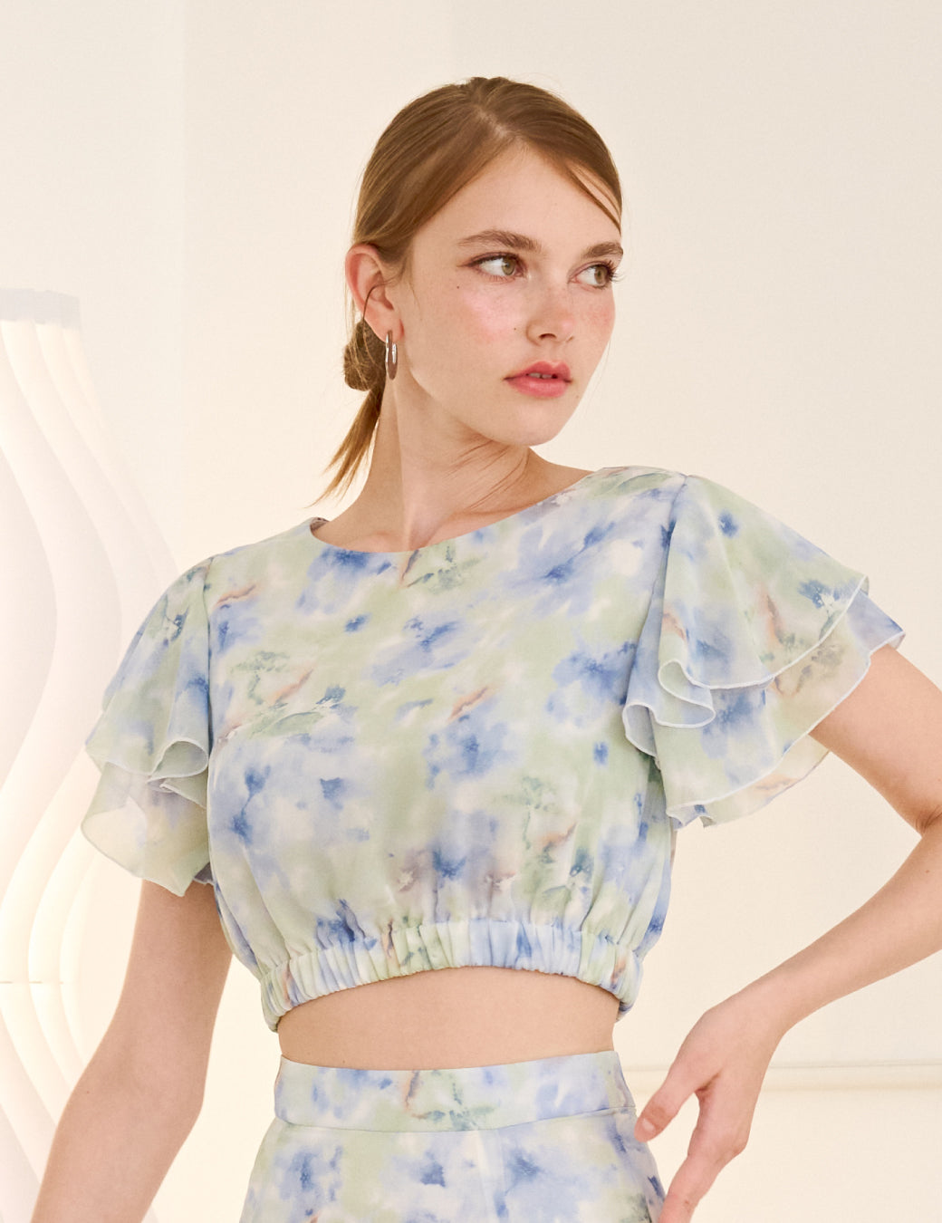 Dahlia Ruffle Top