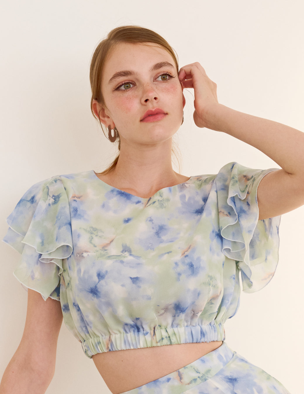 Dahlia Ruffle Top