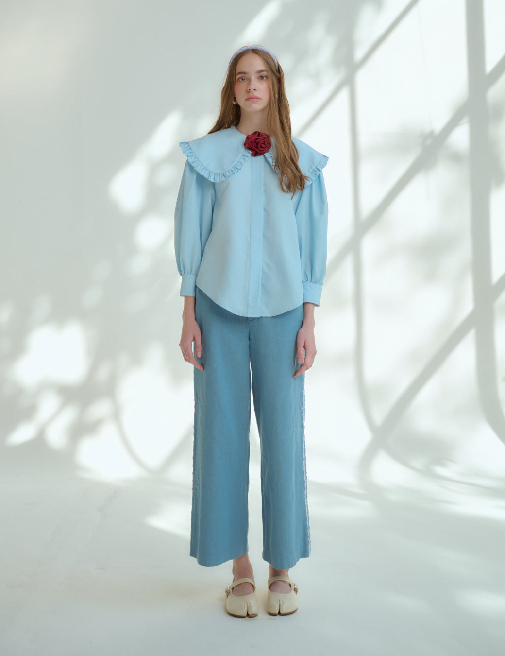 Julia Shirt - Sky Blue