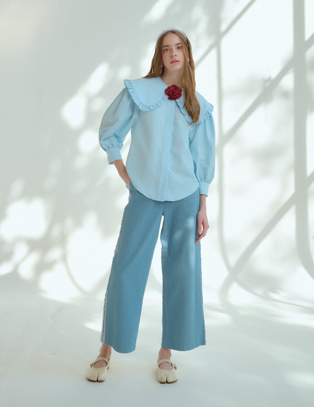 Julia Shirt - Sky Blue