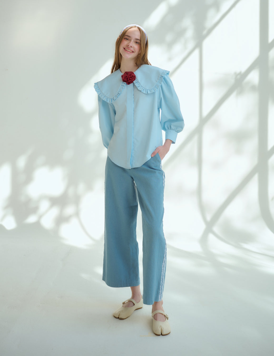 Julia Shirt - Sky Blue