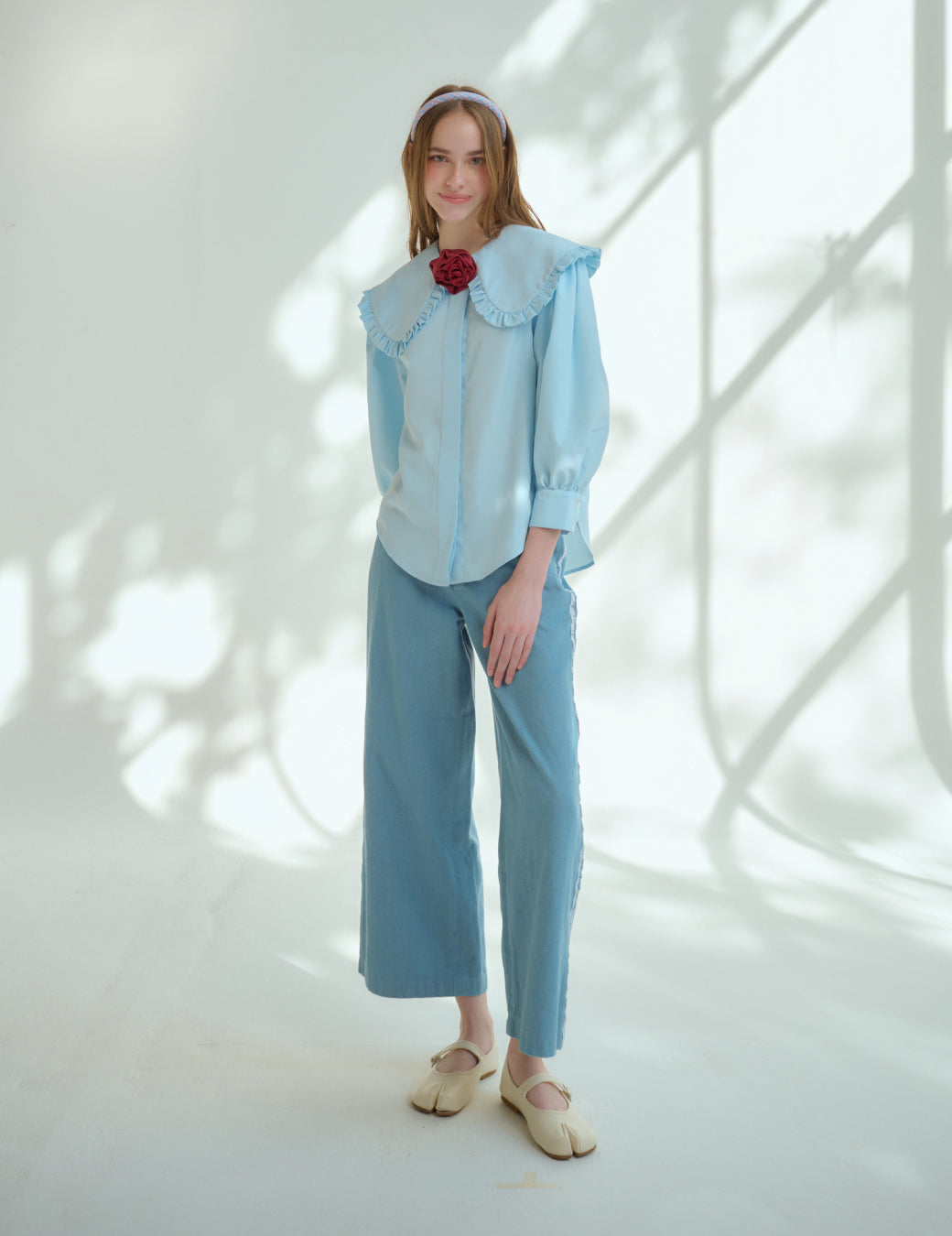 Julia Shirt - Sky Blue