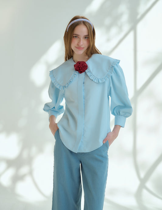 Julia Shirt - Sky Blue