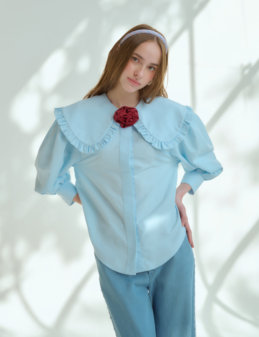 Julia Shirt - Sky Blue