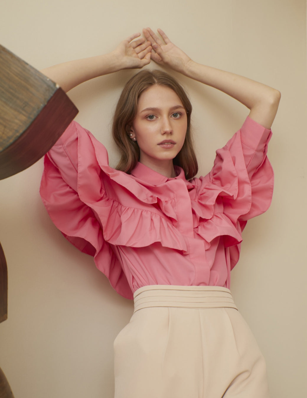 Zinnia Shirt - Rose Pink